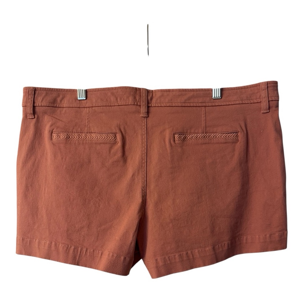Market & Spruce Women's Size 16 Terracotta Shorts - Picture 4 of 7